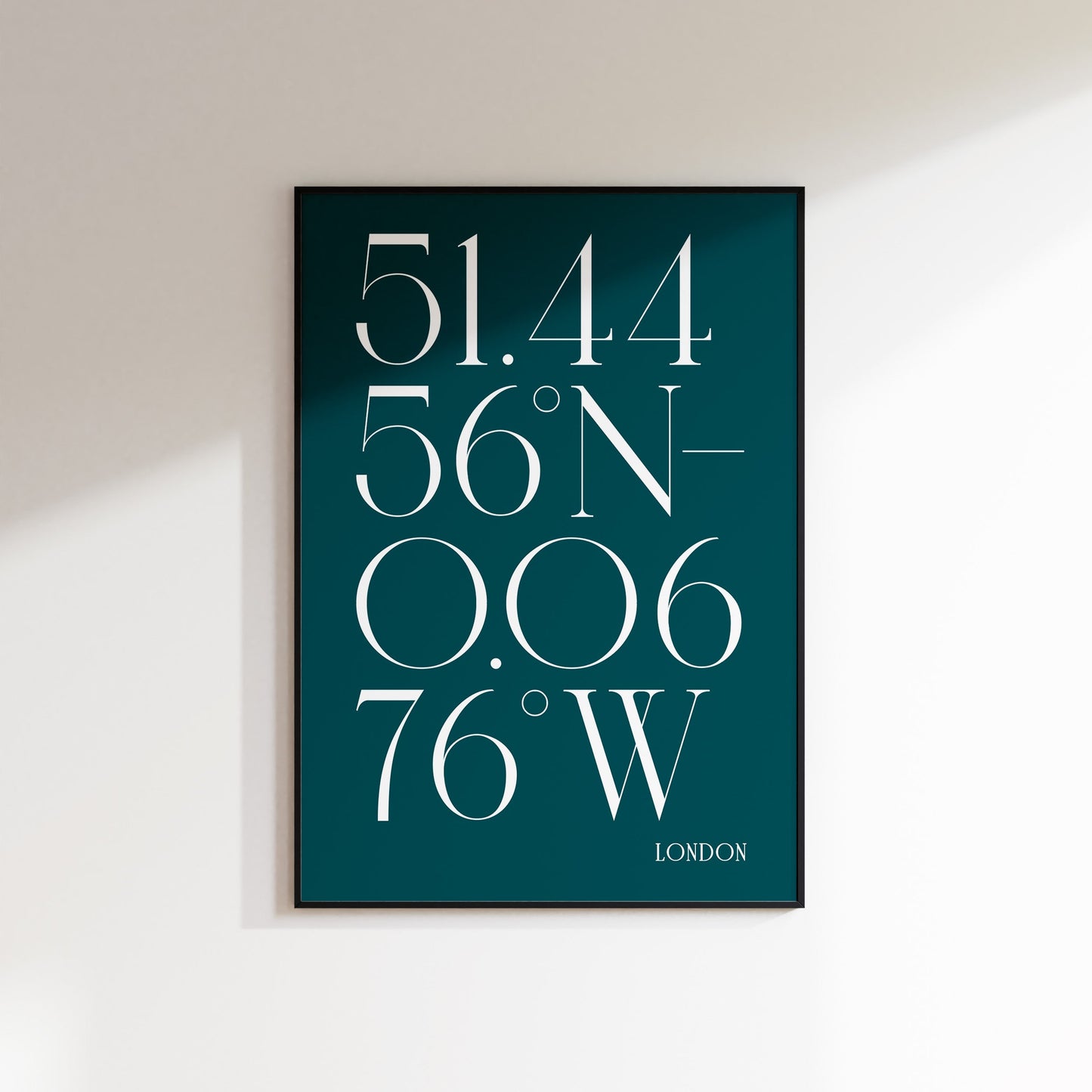 Deco Coordinates Print In Colour