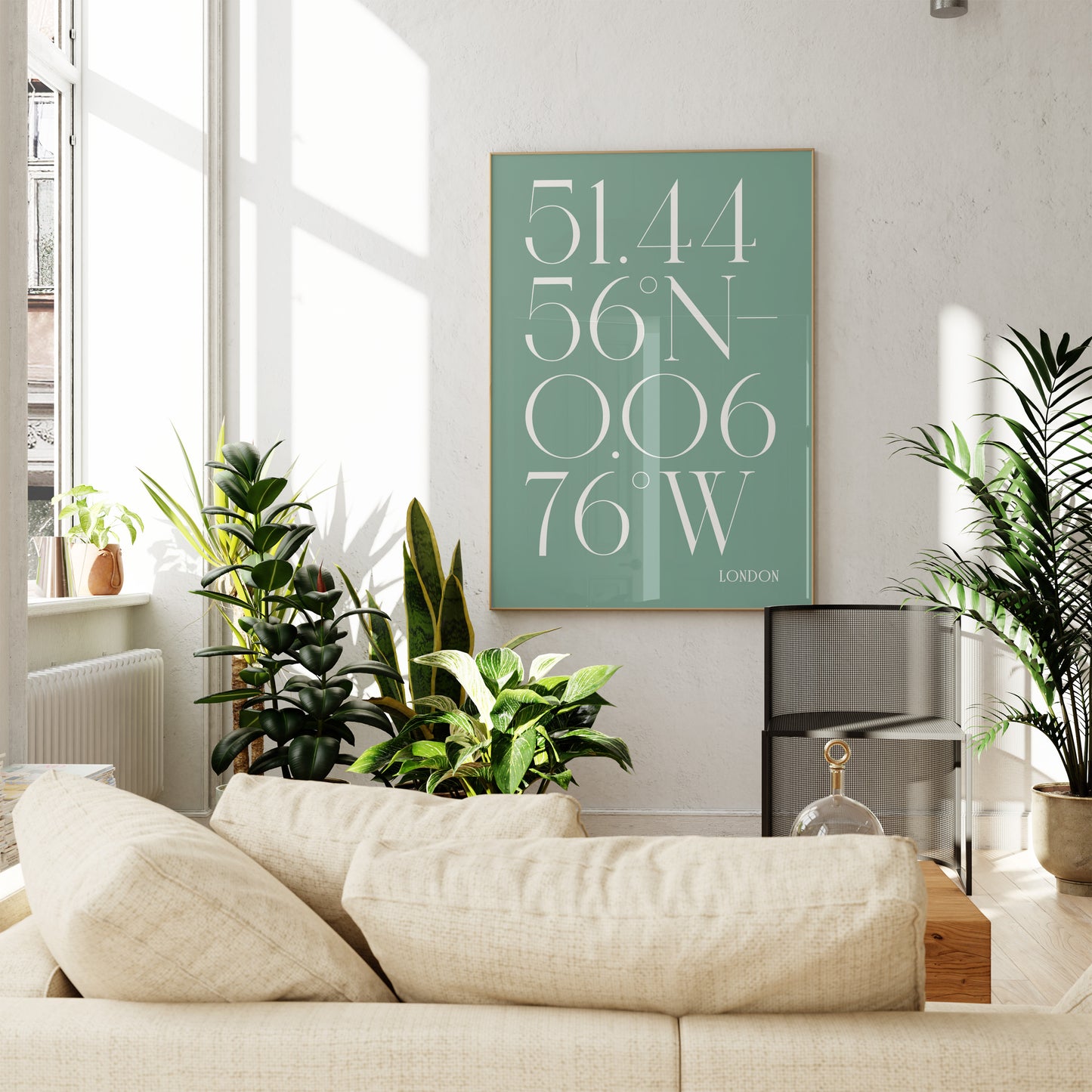 Deco Coordinates Print In Colour