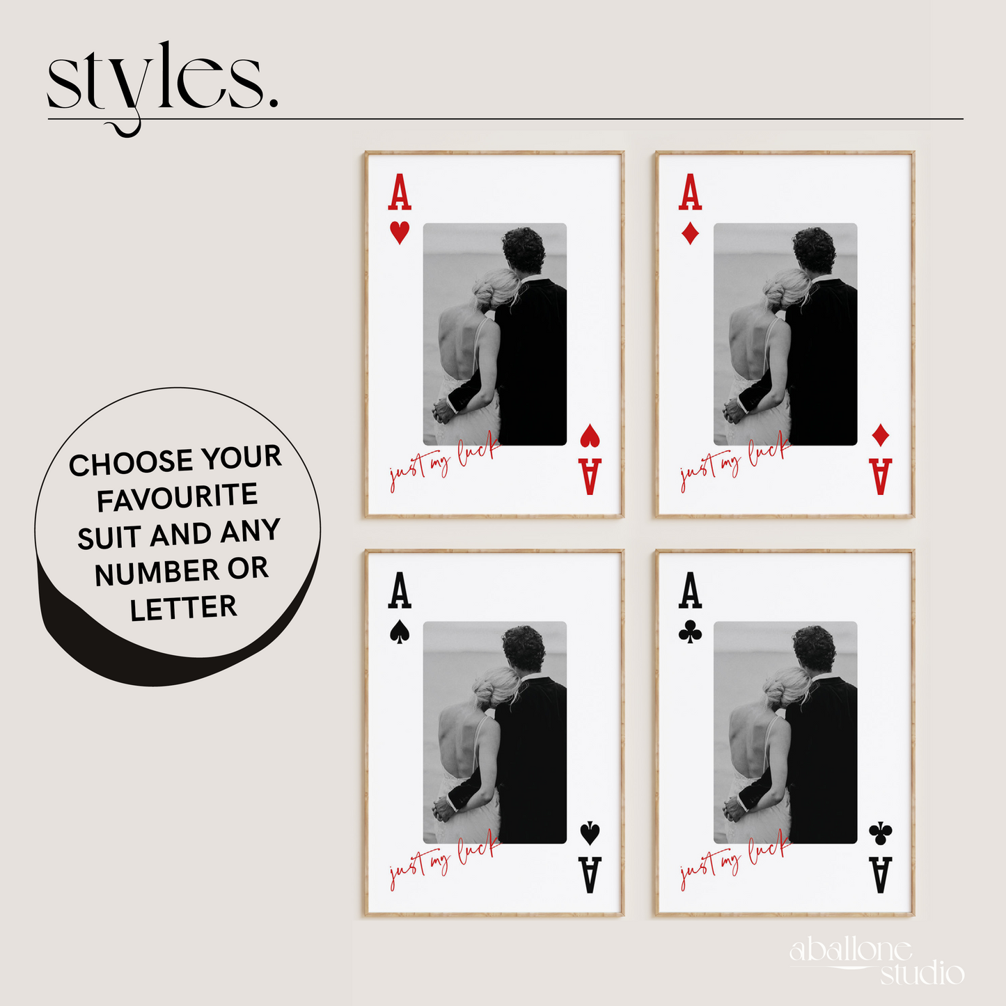 Playing Card Photo Print