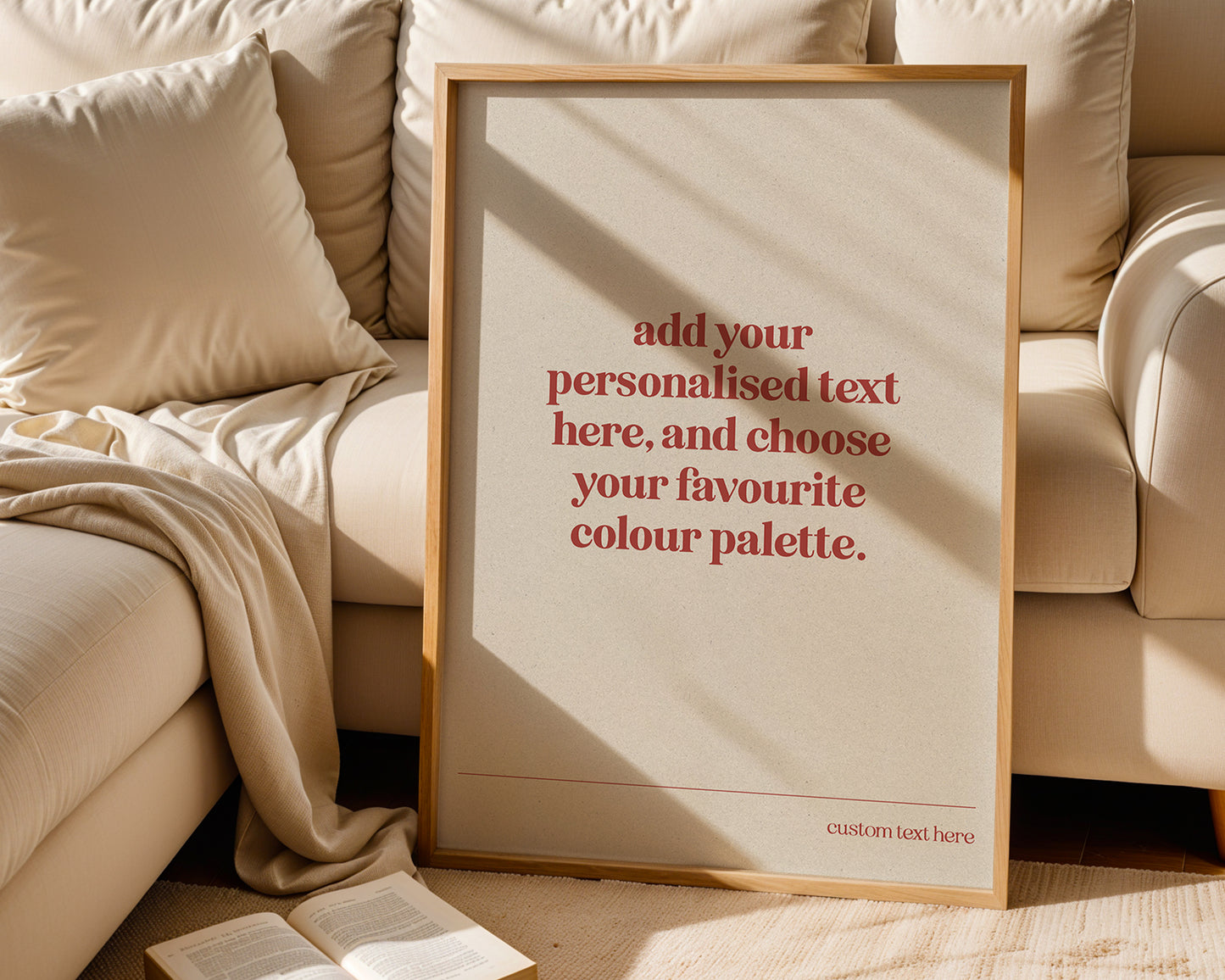 Personalised Quote Print