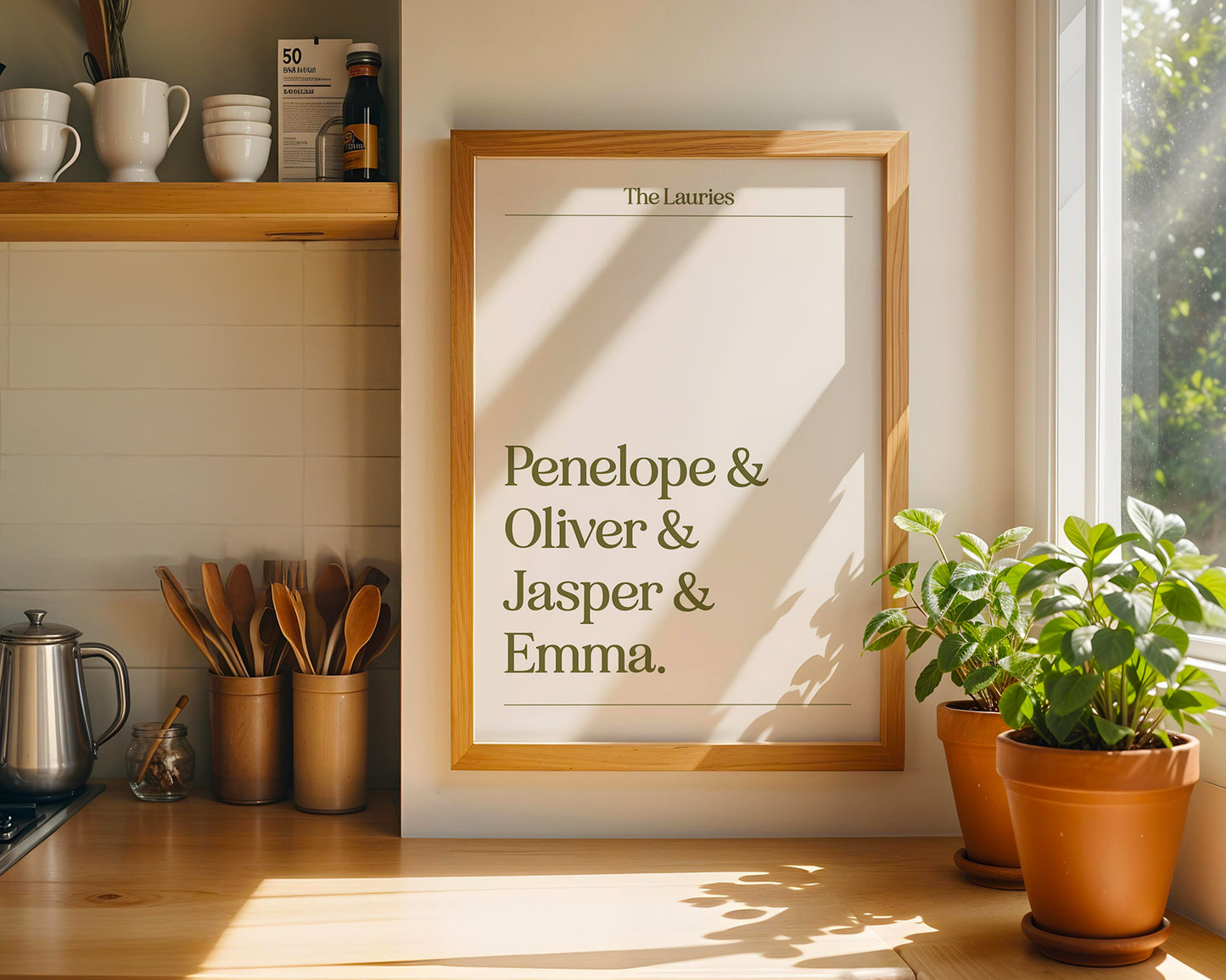 Our Names Family Names Print