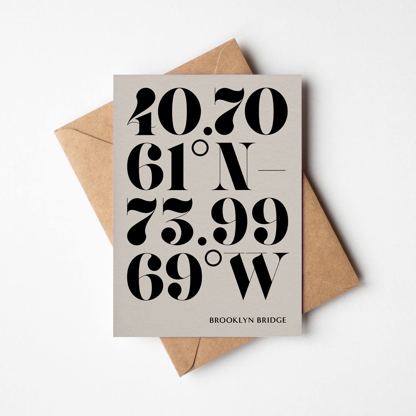 Script Coordinates Card A5