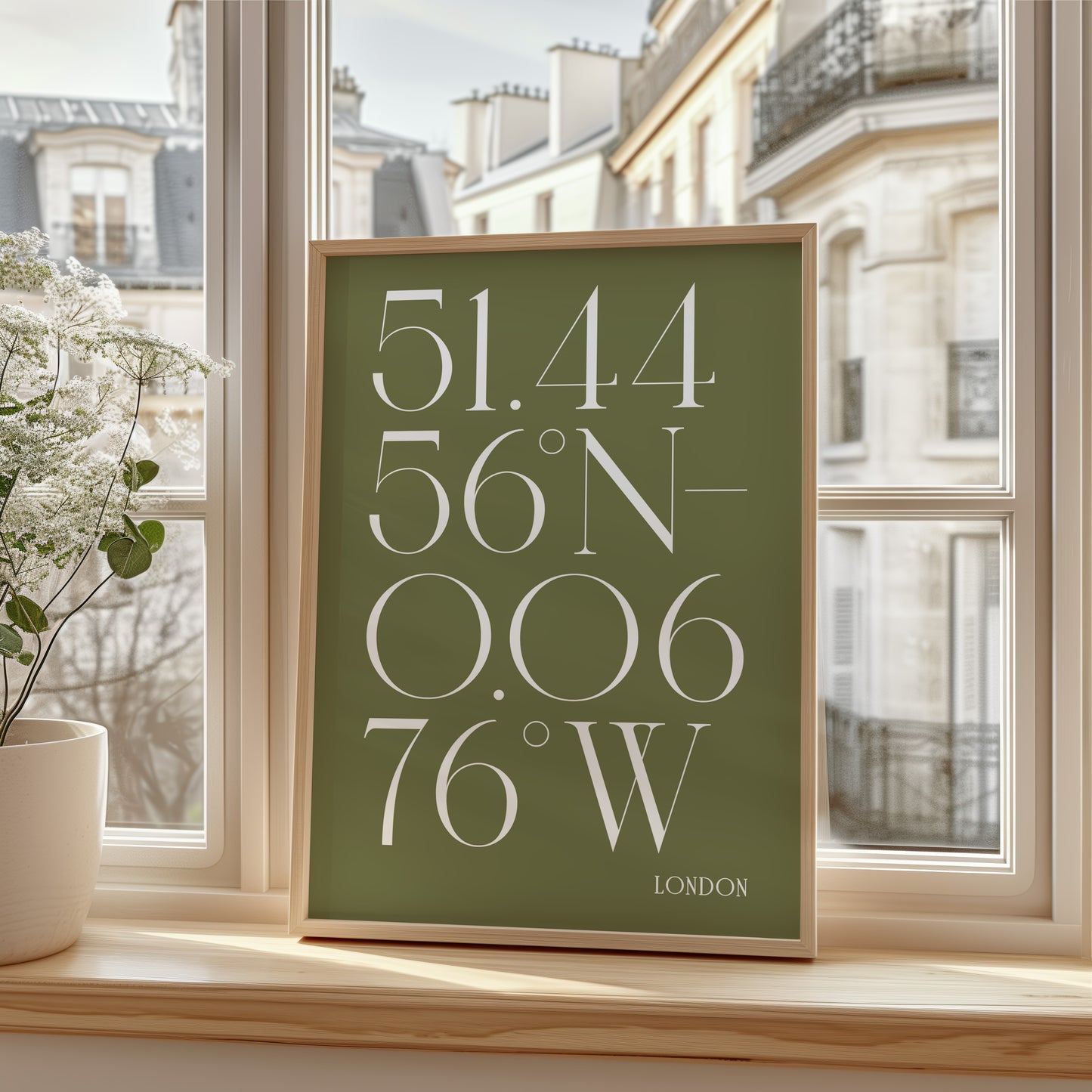 Deco Coordinates Print In Colour