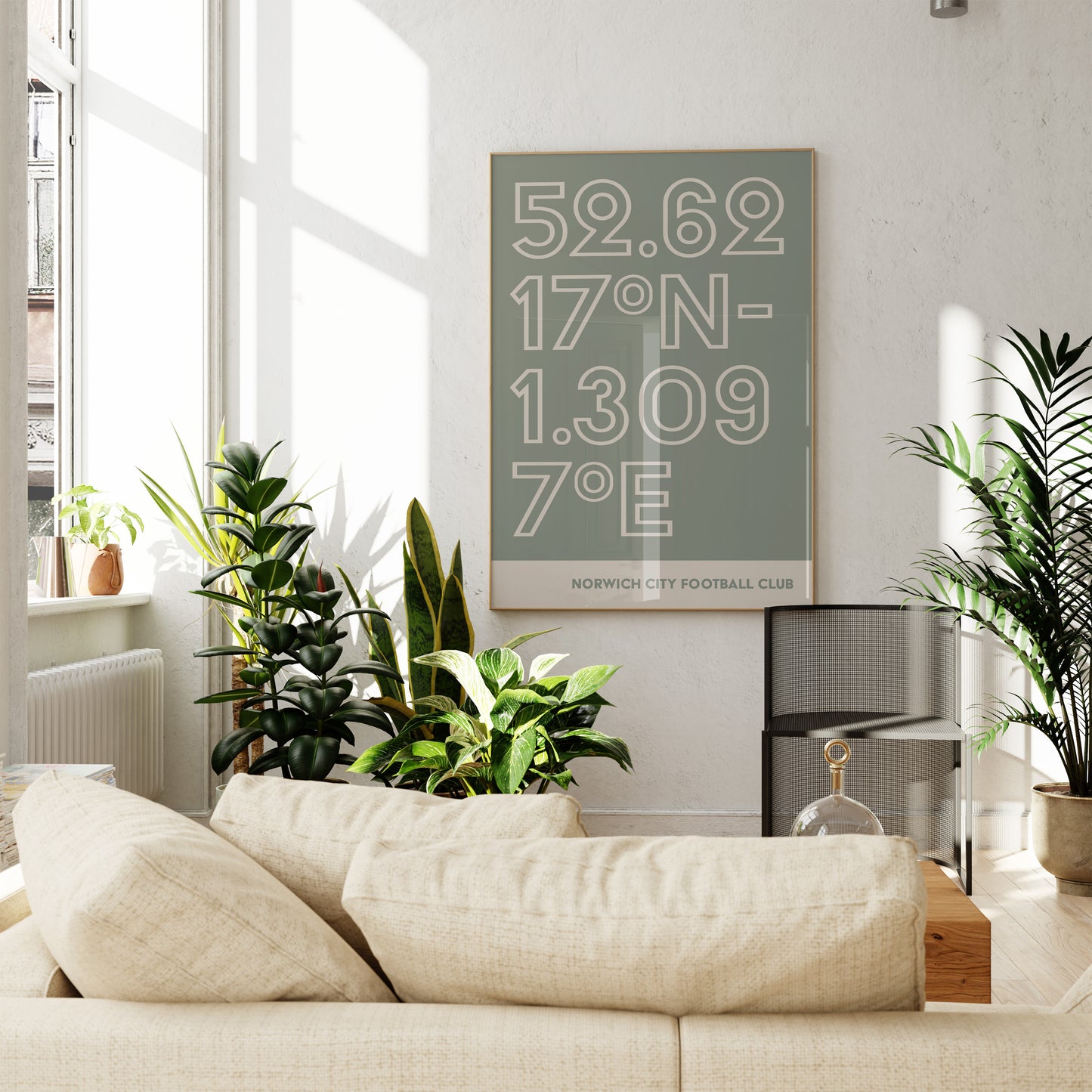 Stadium Coordinates Print