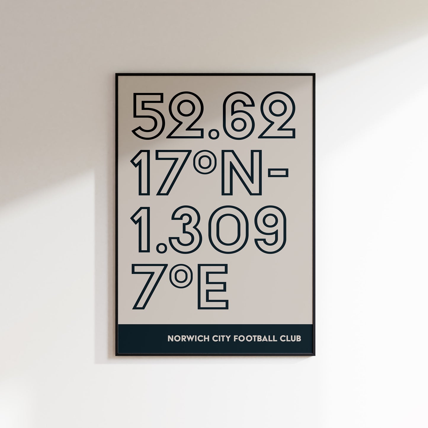 Stadium Coordinates Print