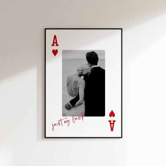 Playing Card Photo Print