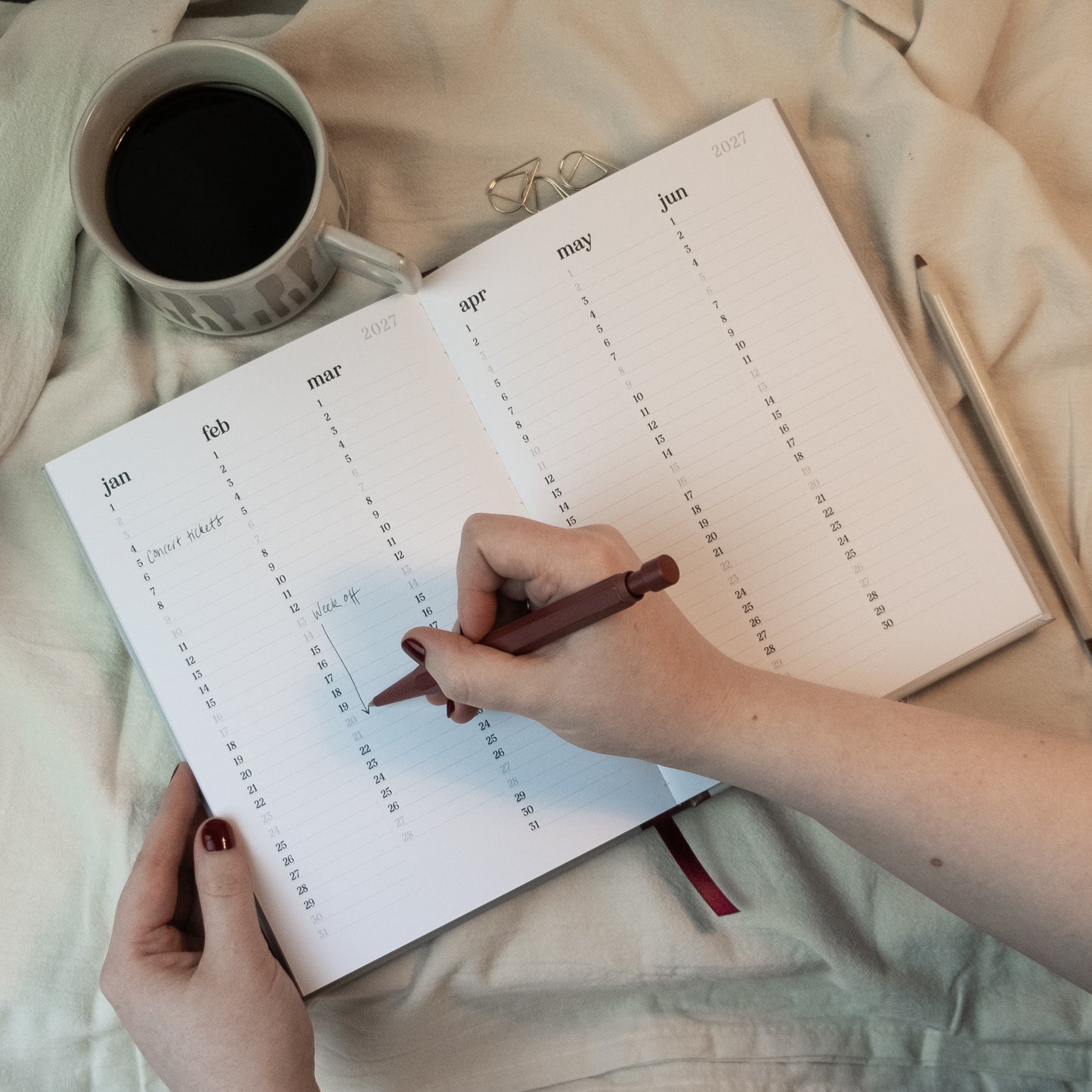 2026 Diary A5 Weekly Planner & Notes