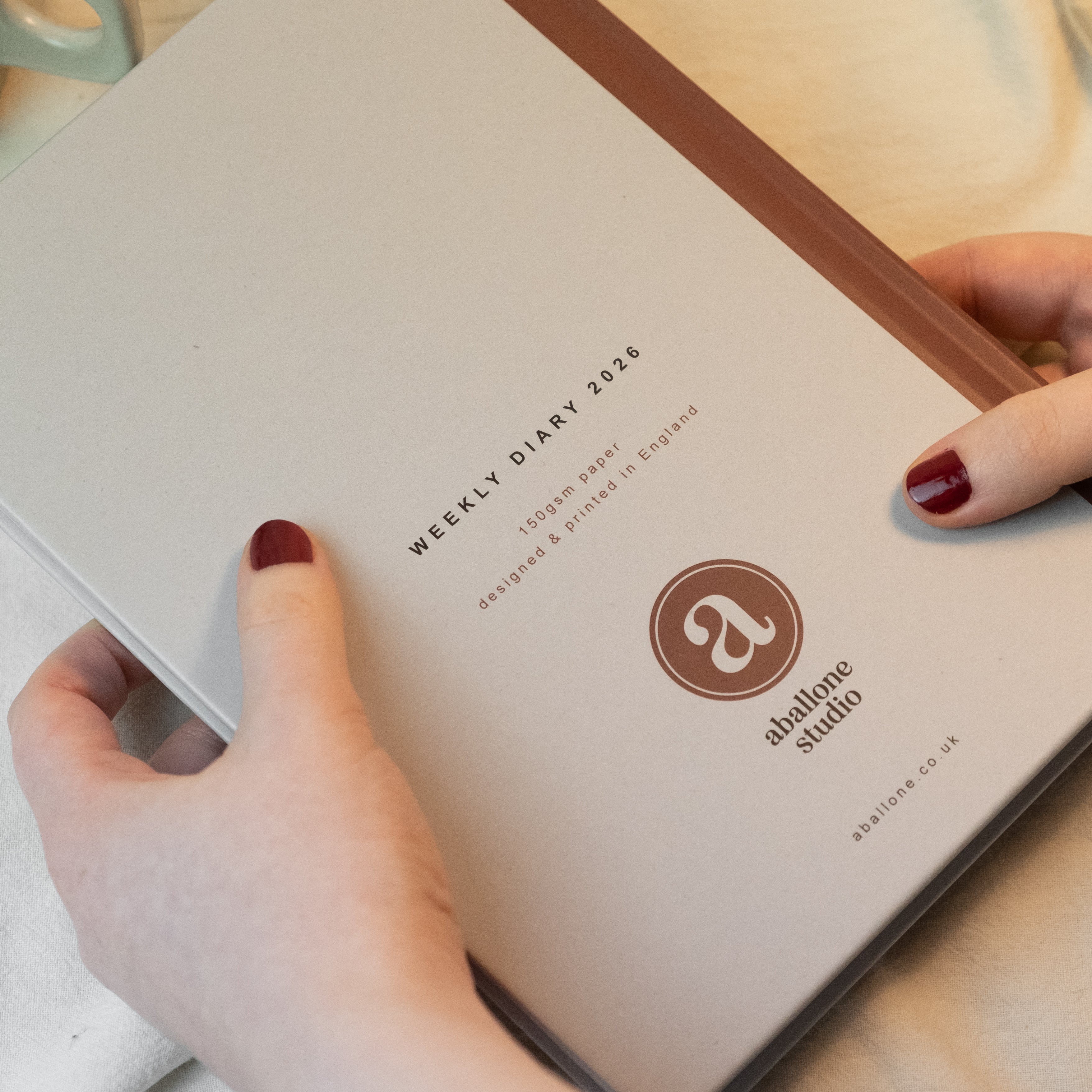 2026 Diary A5 Weekly Planner & Notes – Aballone Studio
