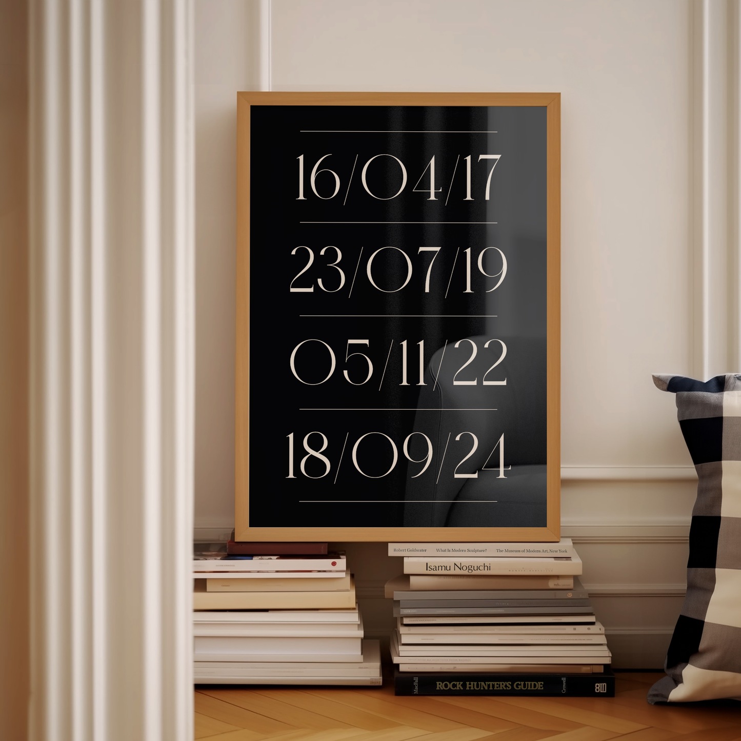 Deco Four Dates Print