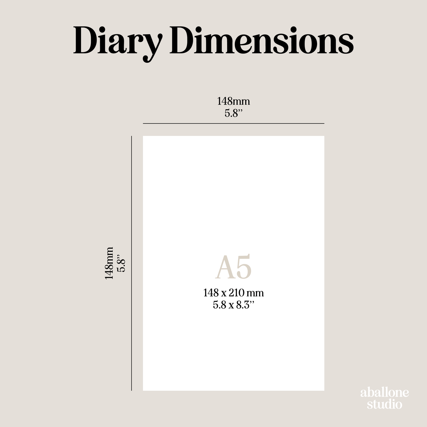 2026 Diary A5 Weekly Planner & Notes